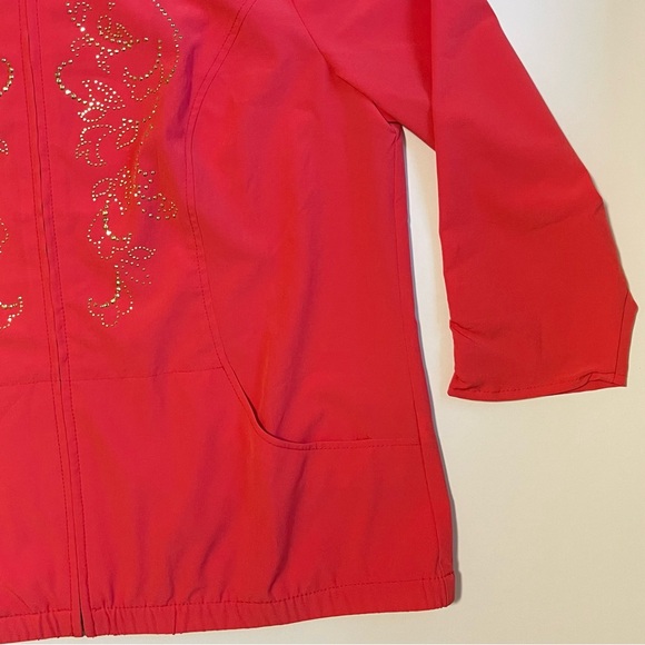 Zenergy by Chico's Lightweight Jacket - Embellished & Performance Wear - Size 1 - Picture 3 of 10